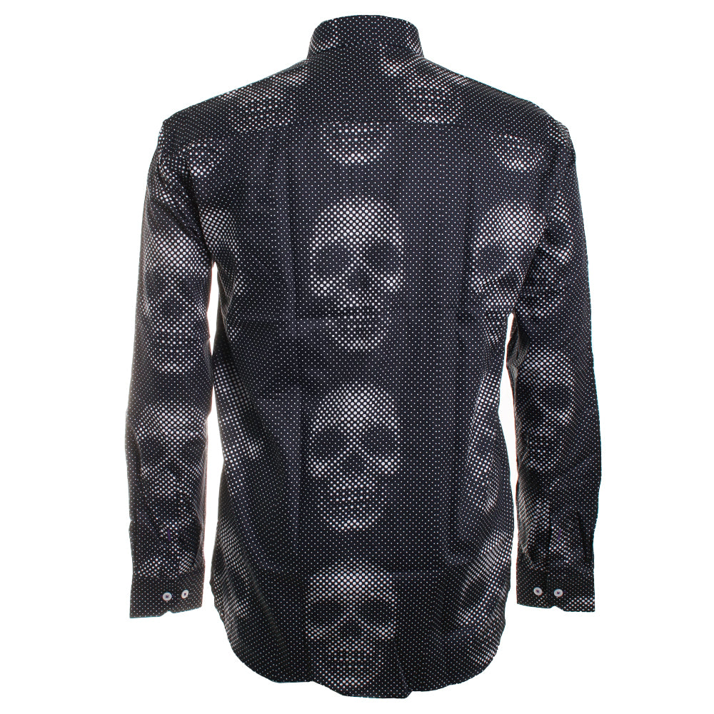 mens skull dress shirt Luxor Funky Skull – Lee Newman.com