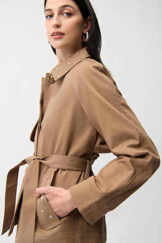 Cotton Twill Short Trench