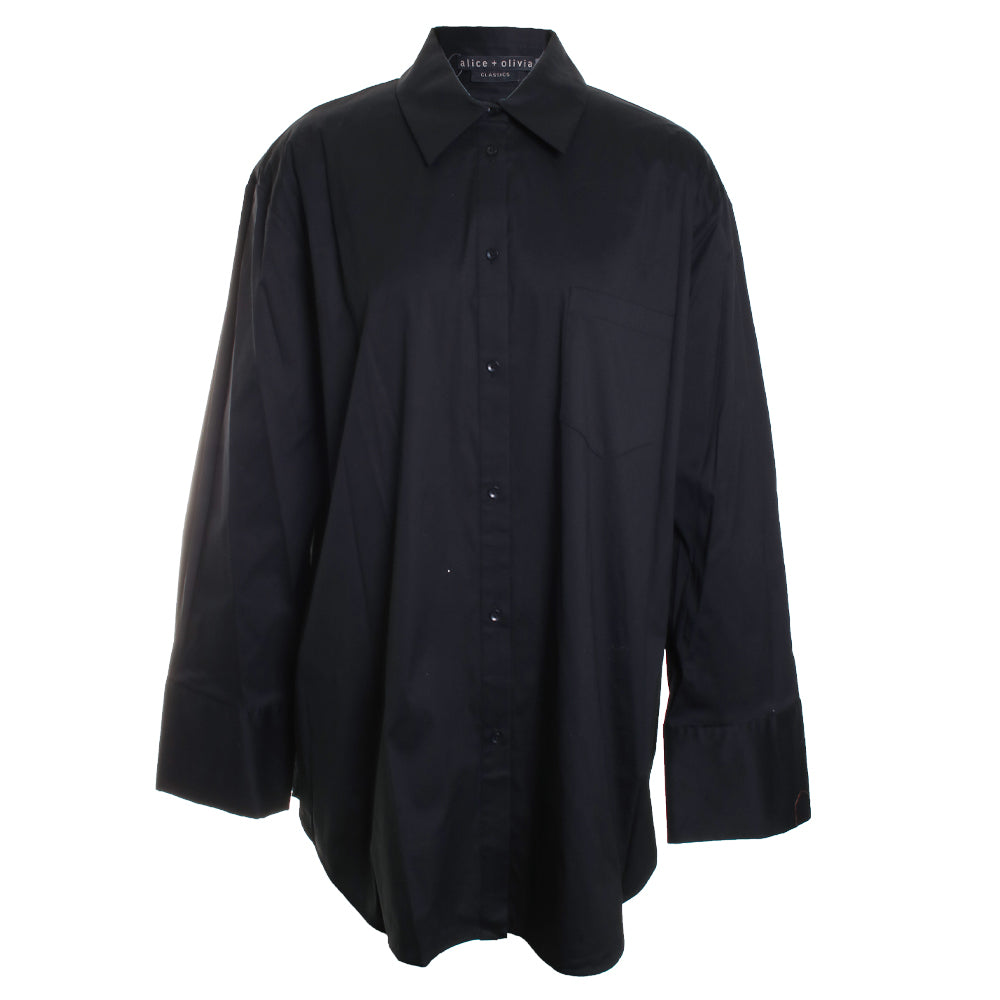 Finely Oversized Long Sleeve Button Down Shirt