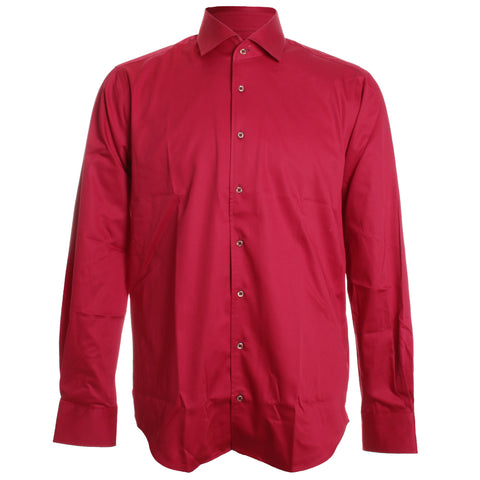 Solid Cotton Sateen Shirt