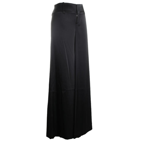 Olivia Satin Low Rise Wide Leg Flare Pant