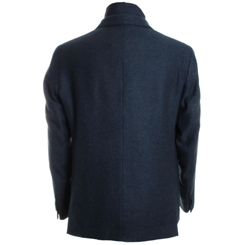 Navy 3 Button Bib Blazer