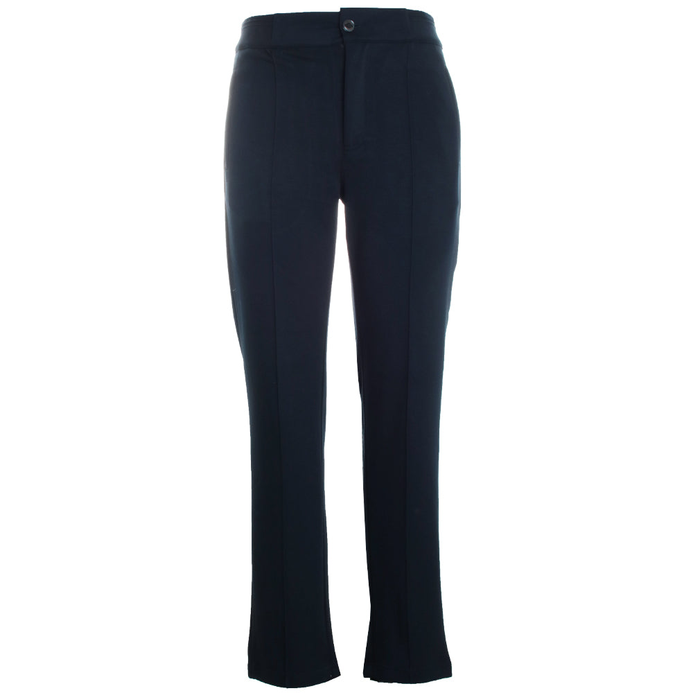 Navy Soft Pintuck Pant