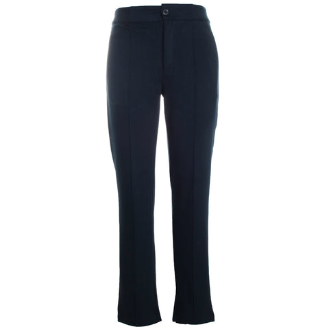 Navy Soft Pintuck Pant