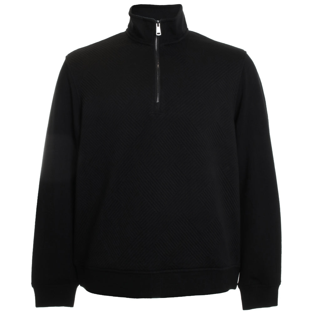 Geometric 1/4 Zip Sweater