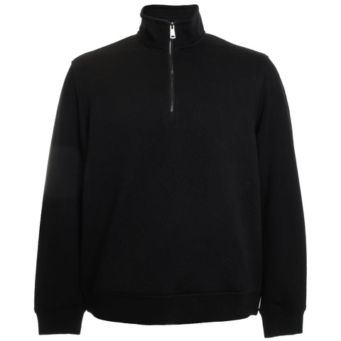 Geometric 1/4 Zip Sweater