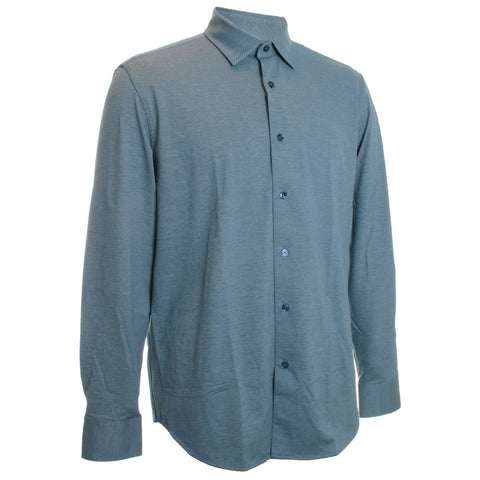 James Solid Twill Dress Shirt