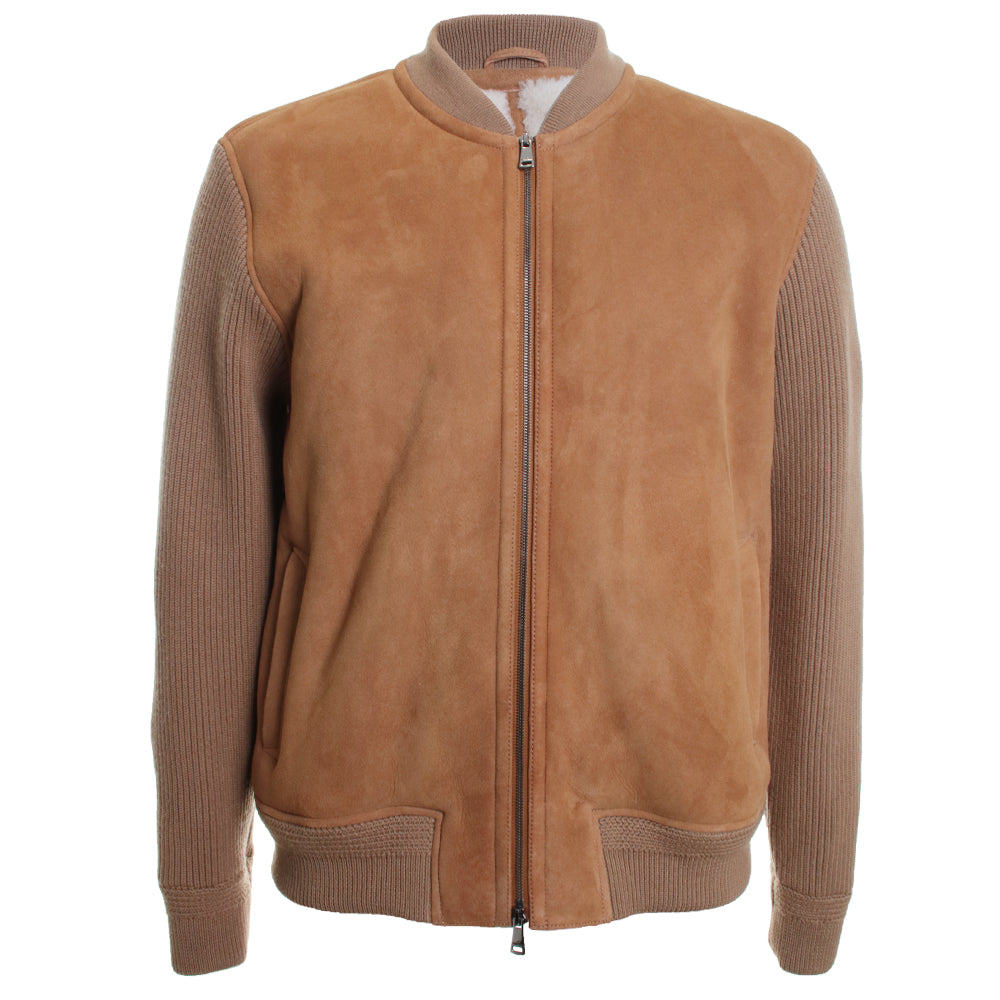 Tan Shearling Jacket