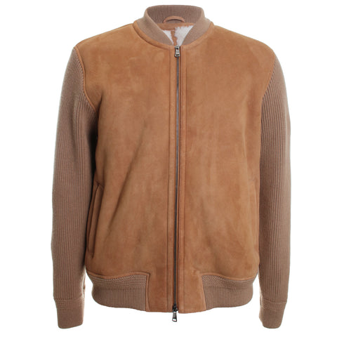 Tan Shearling Jacket