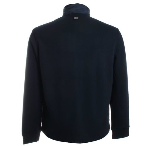 Navy Soft Touch Knit Bomber