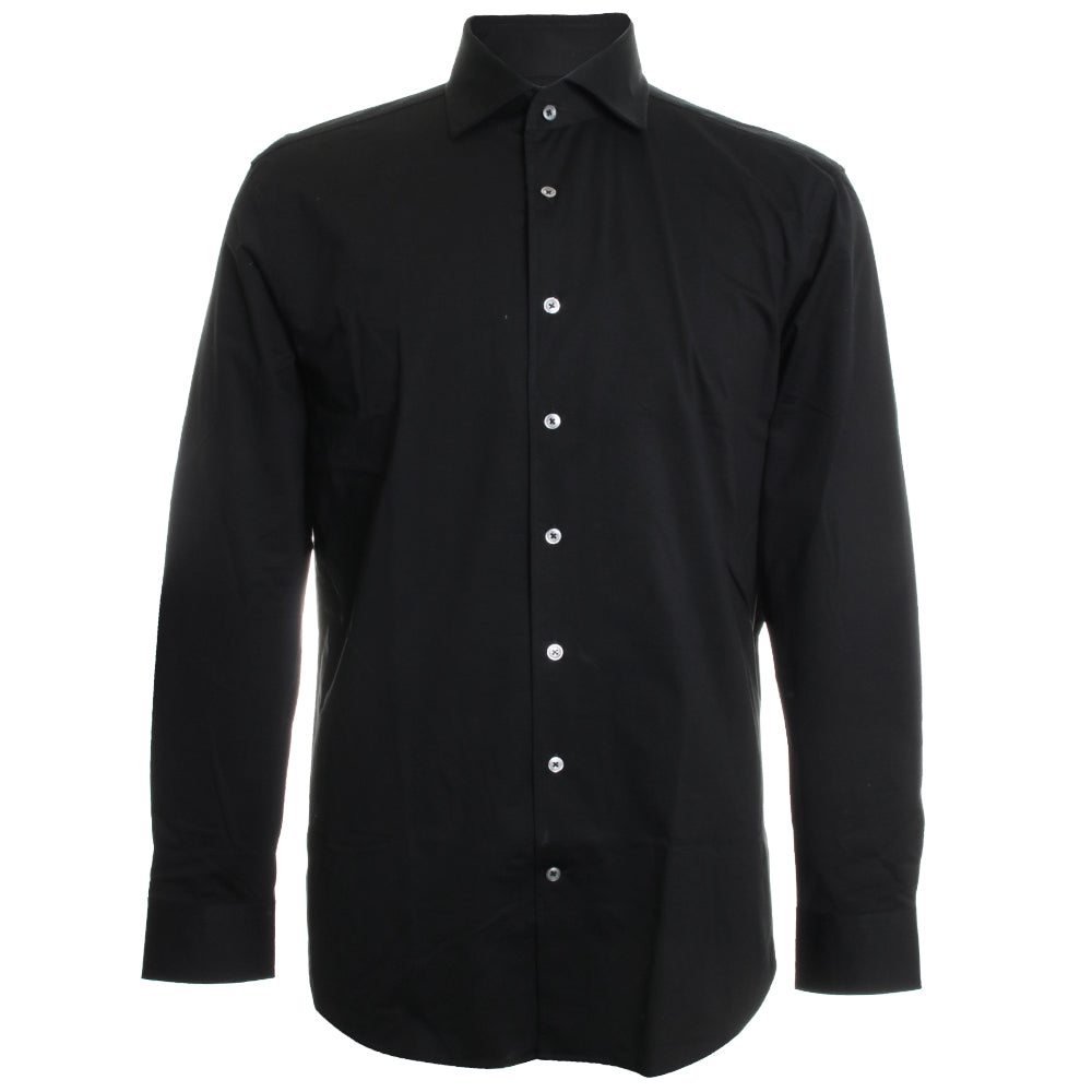James OOH Cotton Solid Dress Shirt
