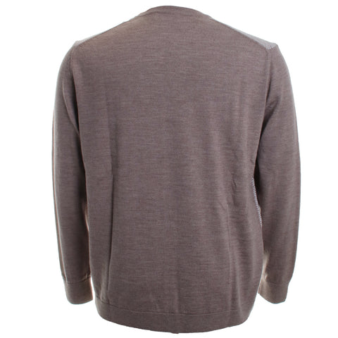 Walnut LS Crew Sweater