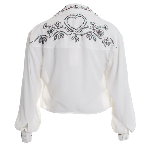 Soutache Embellished Marianna Top