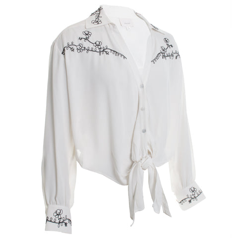 Soutache Embellished Marianna Top