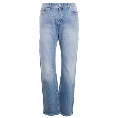 Russell Slim Straight Jeans Aged Mid Performance