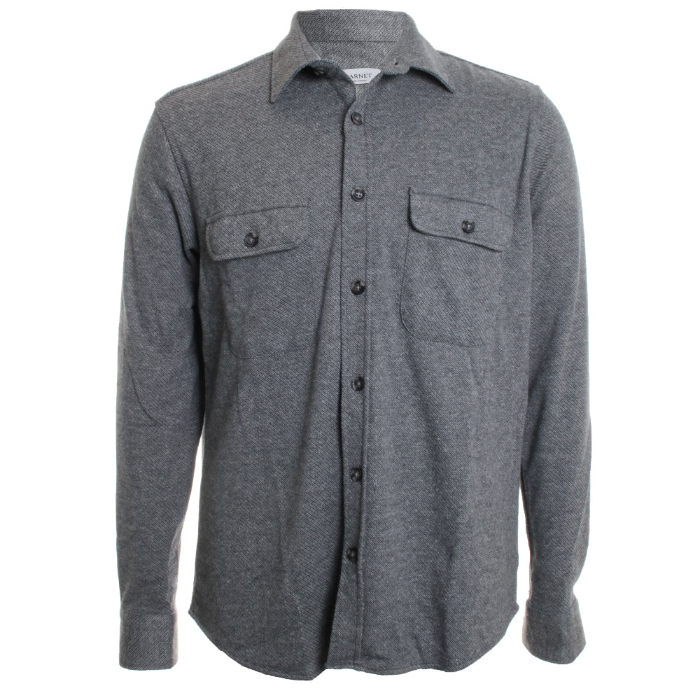 Herringbone Utility Overshirt
