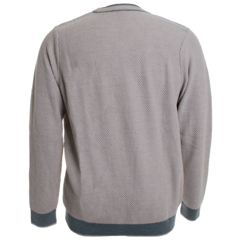 Trento Textured Crewneck