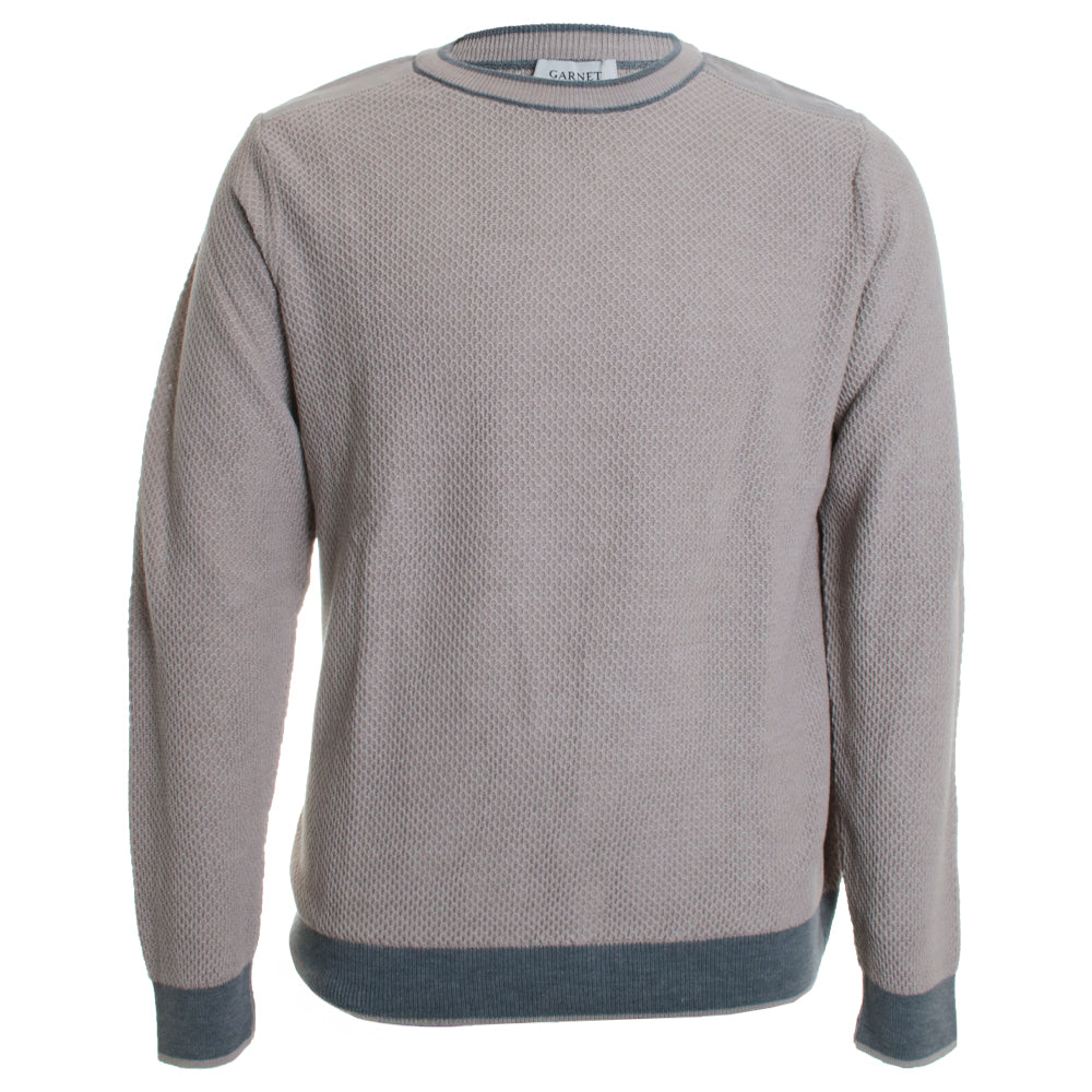 Trento Textured Crewneck