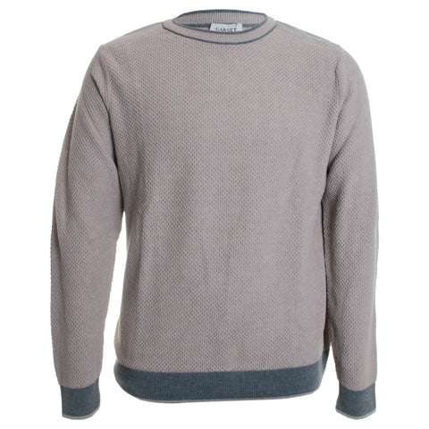 Trento Textured Crewneck