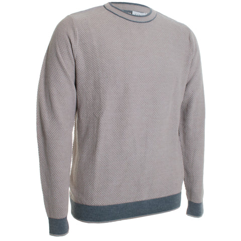 Trento Textured Crewneck