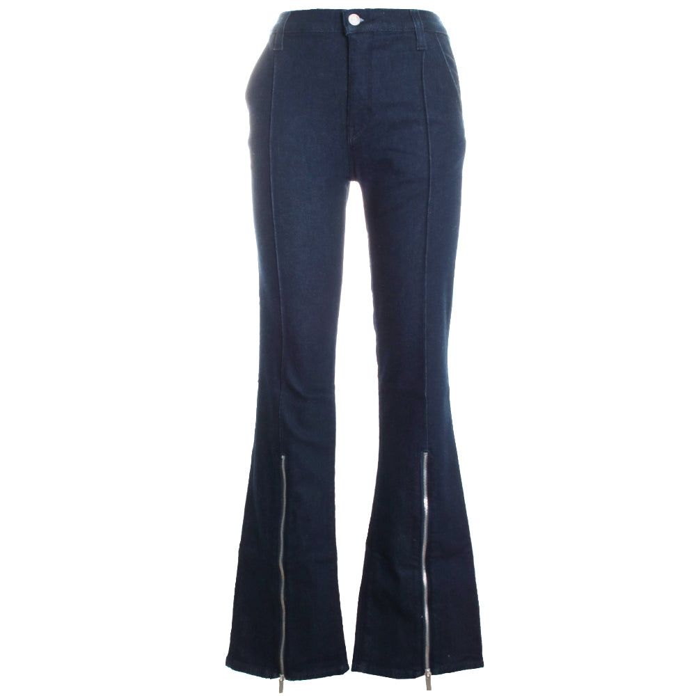 Barbara High Rise Bootcut w/ Zippers