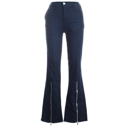 Barbara High Rise Bootcut w/ Zippers