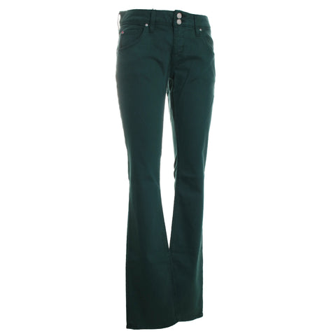 Beth Mid-Rise Baby Bootcut Pant w/ Flap