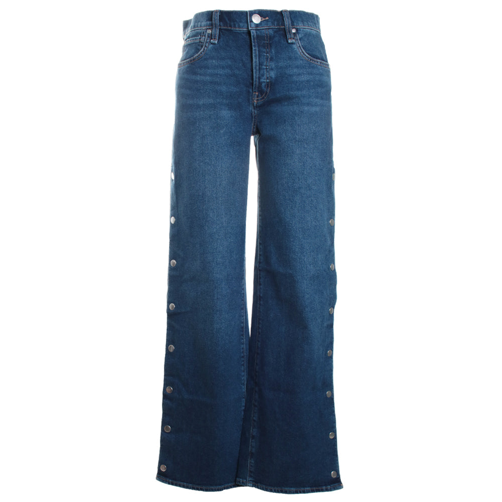 Rosie High Rise Wide Leg with Side Seam Snaps