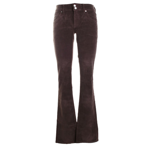 Beth Mid-Rise Baby Bootcut Pant w/ Flap