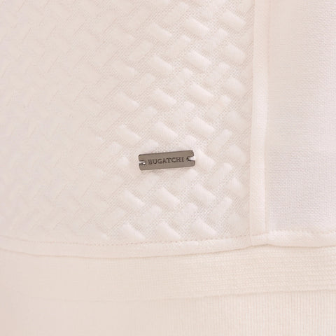 Performance Basketweave Quarter-Zip Mock Neck Pullover