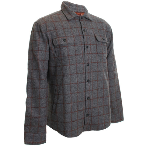 McDowell Charcoal Lined Shacket