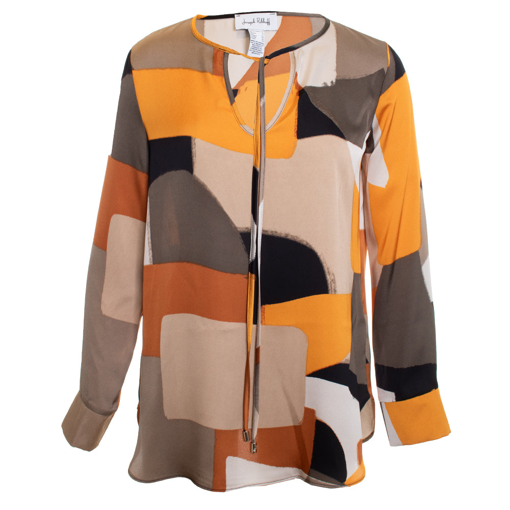 Abstract Print Blouse