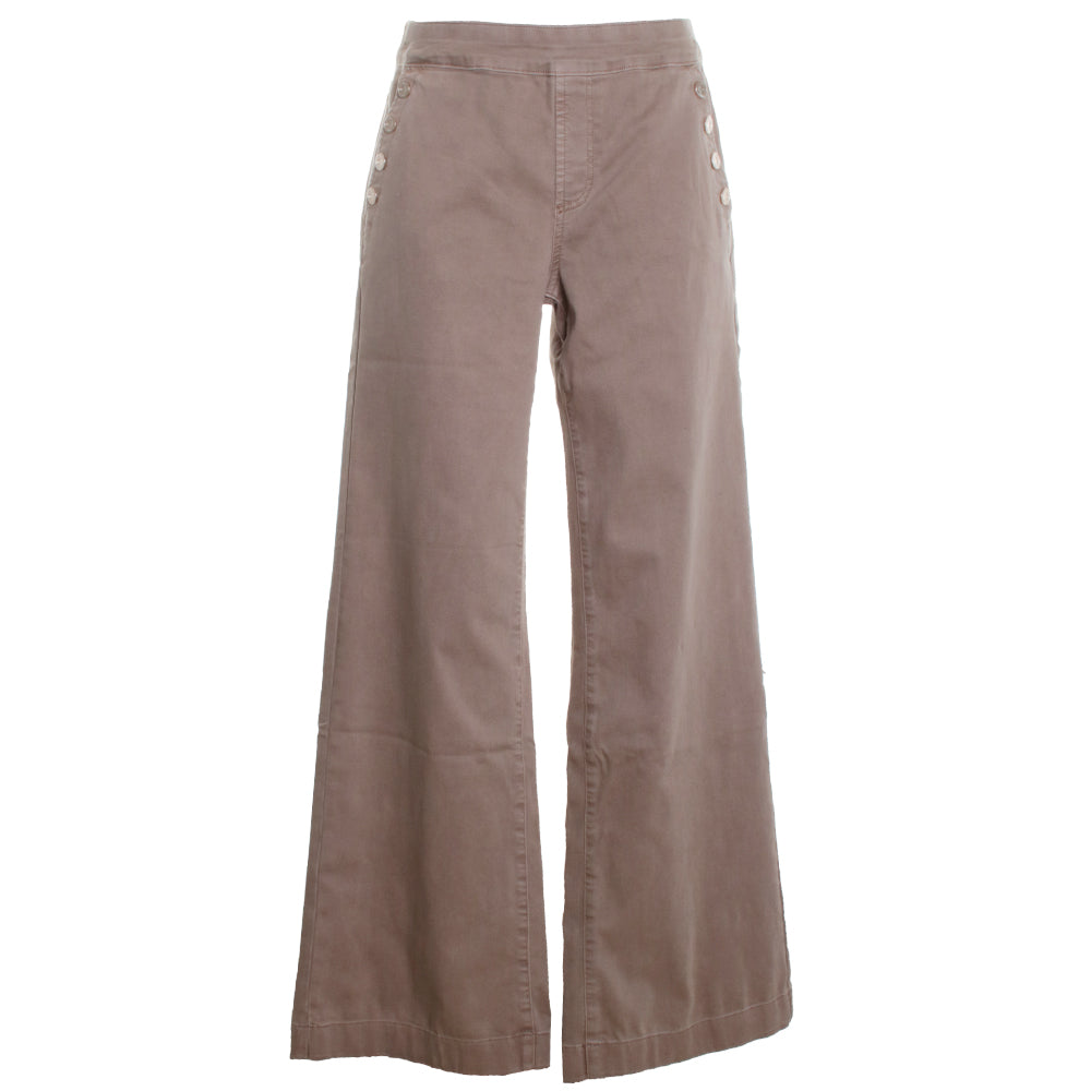 Classic Wide Leg Pull On Pant