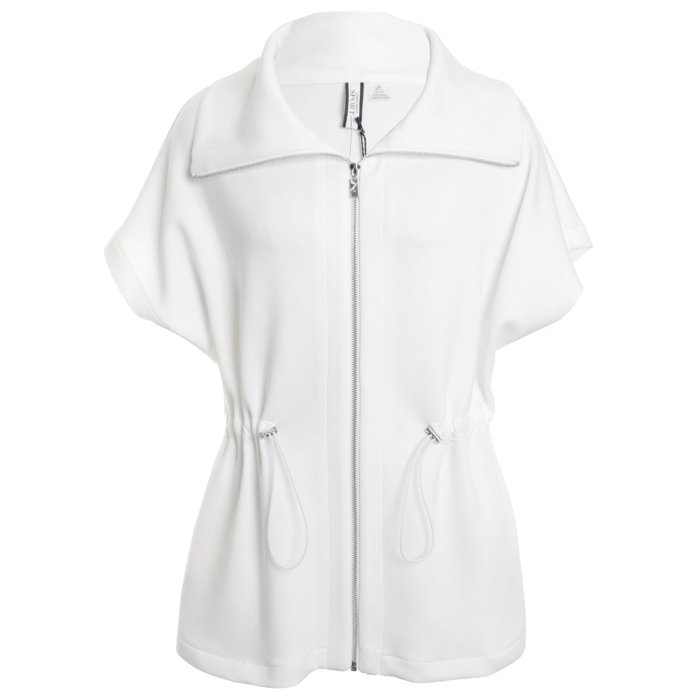 Scuba Boxy Jacket w/ Drawstring Waist