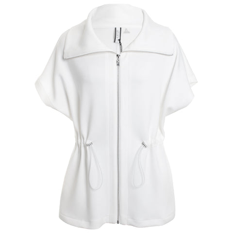 Scuba Boxy Jacket w/ Drawstring Waist