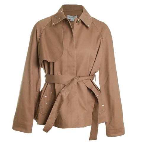 Cotton Twill Short Trench