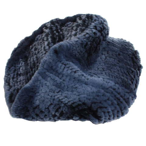 Rex Rabbit Large Funnel Stretchable Tip Dye Scarf