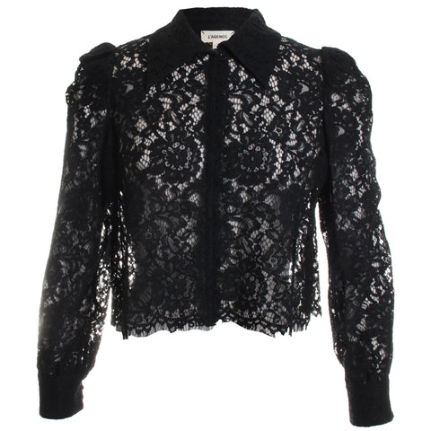 Anita Lace Button Up