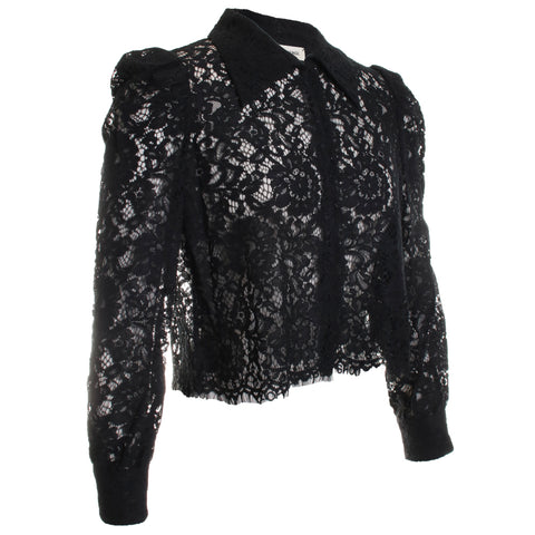 Anita Lace Button Up