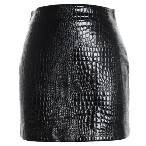 Gerard Croc Mini Skirt