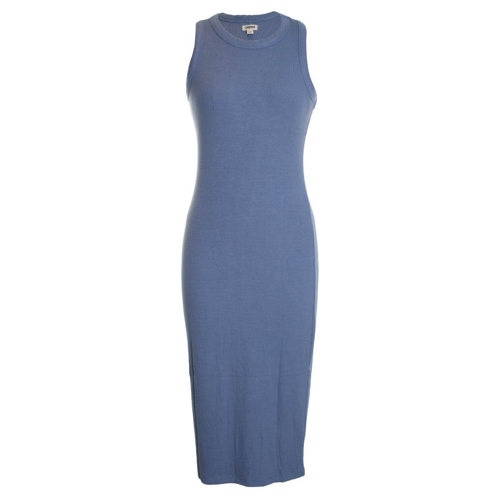 L'AGENCE Nura Sleeveless Midi Dress in Wild Wind L'AGENCE Nura Sleeveless Midi Dress in Wild Wind