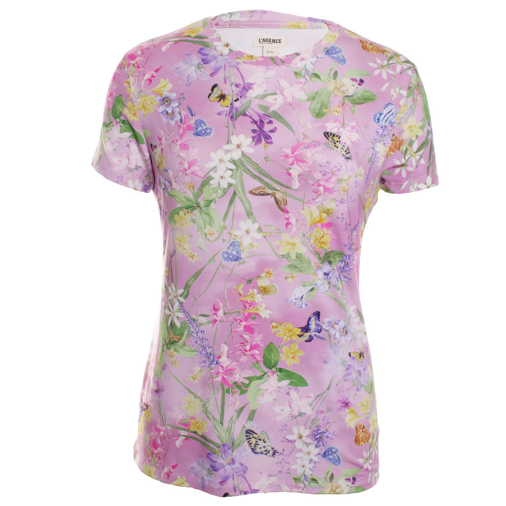 Ressi Slim Fit Botanical Butterfly Tee