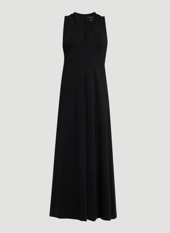 Suprima Cotton Interlock V-Neck Tank Maxi Dress