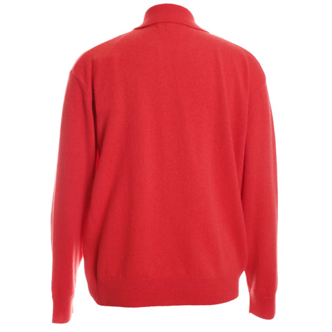 Cashmere Seamless Long Sleeve Polo