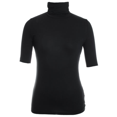 Soft Touch Elbow Sleeve Turtleneck