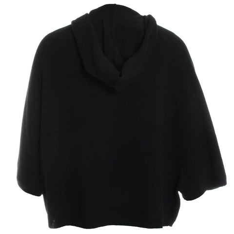 Cashmere Seamless 3/4 Sleeve Hoodie