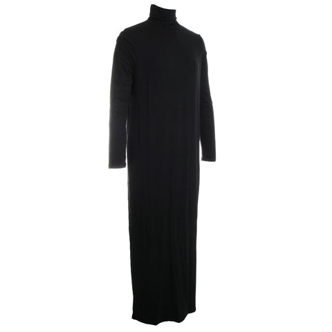 Soft Touch Long Sleeve Maxi Turtleneck Dress
