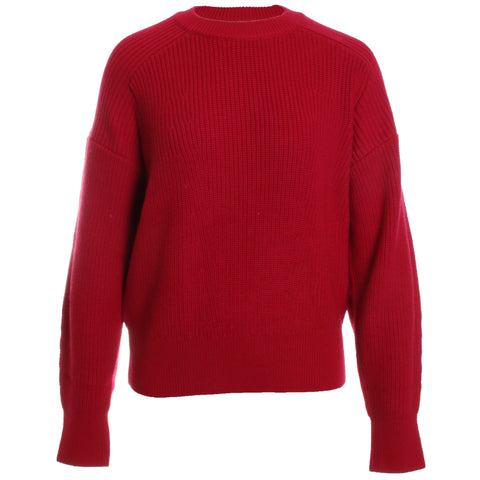 Merino Rib Long Sleeve Crewneck