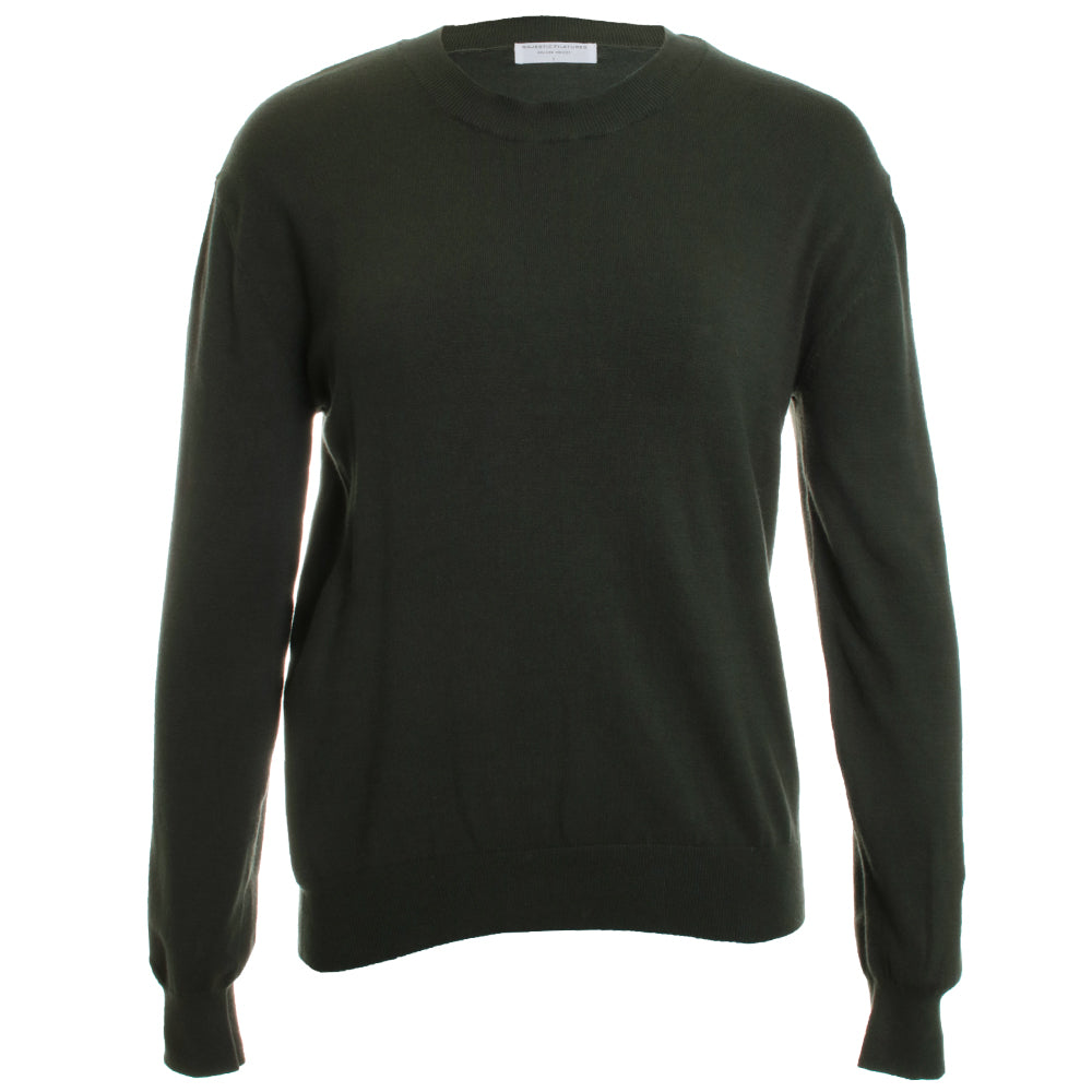 Organic Cotton Knit Long Sleeve Crewneck