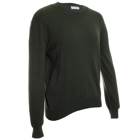 Organic Cotton Knit Long Sleeve Crewneck